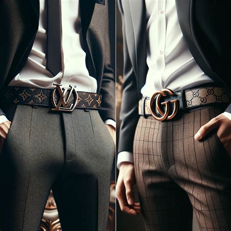 gucci and louis vuitton jacket|Louis Vuitton versus Gucci belts.